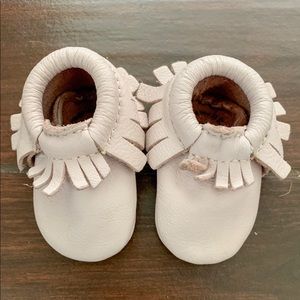 Freshly Picked Moccasins in Pale Pink